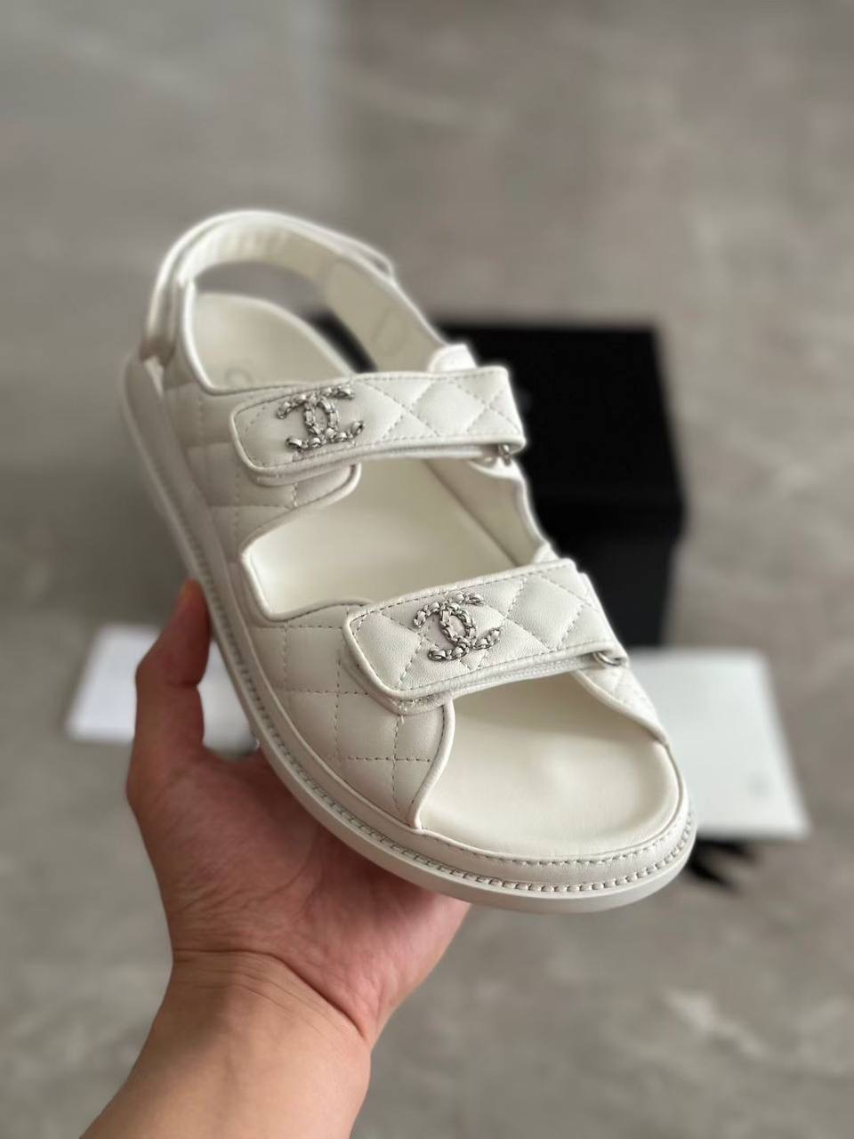 IMG_0945 Chanel Dad Sandals - الصورة 1