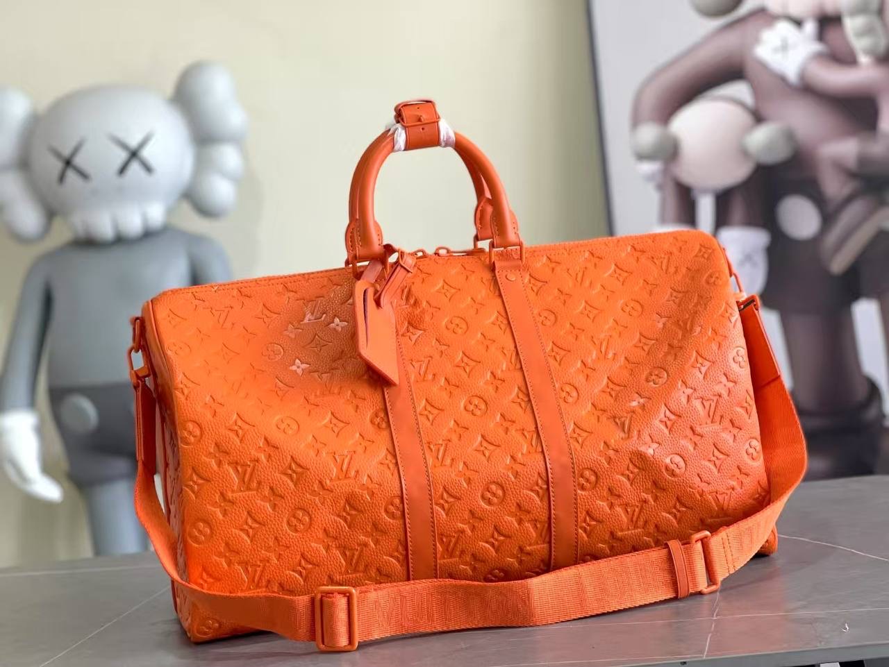 IMG_1059 Louis Vuitton Keepall Bandoulière 50 - الصورة 1